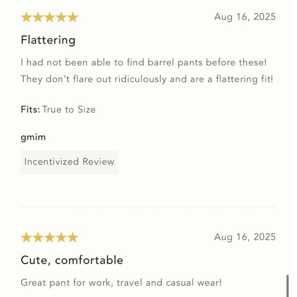 NWT Size 20W -Pilcro The Arin Cotton/Linen Button Fly Barrel Pants (NWT US$ 138) - Picture 10 of 16